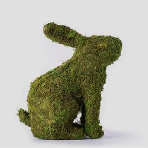 Green Moss Bunny Planter
